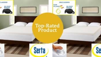 Serta Gel Memory Foam Mattress Topper 3 Inch Review