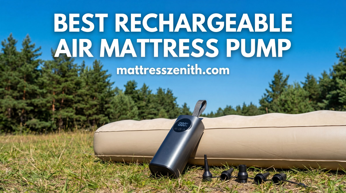 Best Rechargeable Air Mattress Pump