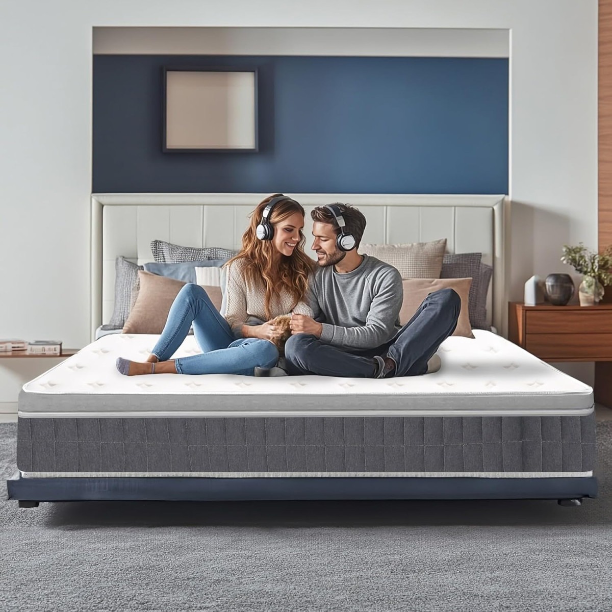 King Size Mattress 12 Inch Twin Mattresses in a Box Hybrid Review