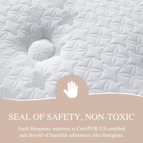 Sleepmax King Size Mattress 14 Inch Review: Comfort Rating