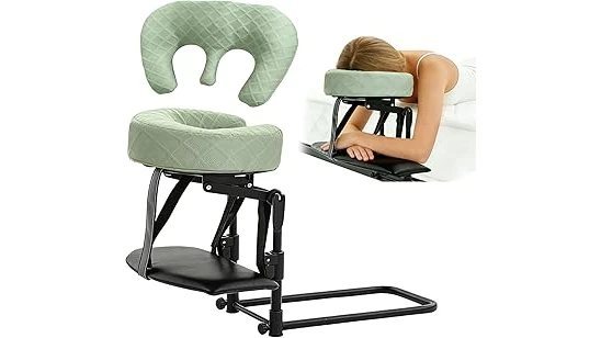 The image shows a comfortable mattress designed to provide support for larger breasts.