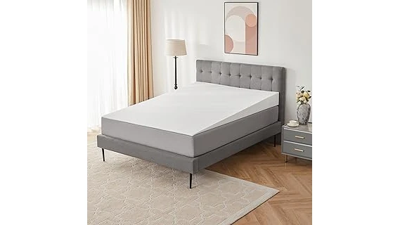 This image shows a couple sleeping peacefully on a mattress, implying comfort and relief from snoring.