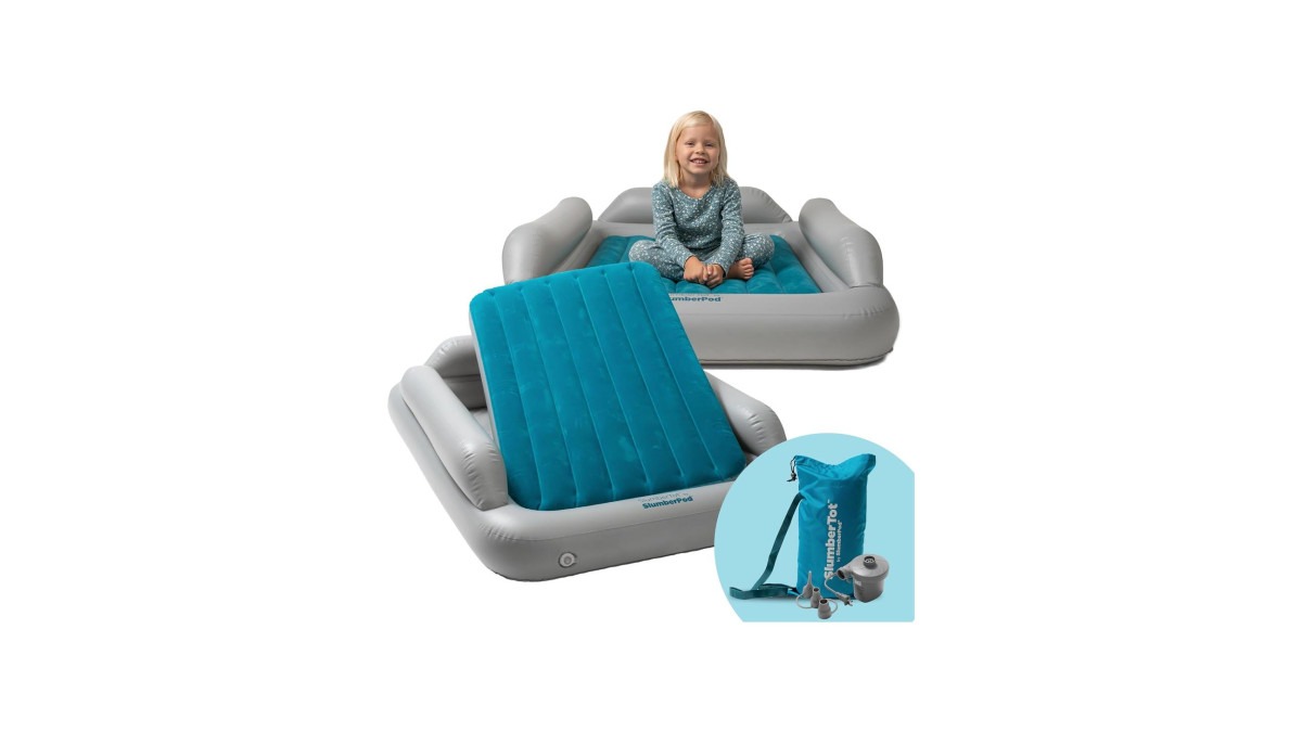 SlumberPod SlumberTot Inflatable Toddler Bed – Detailed