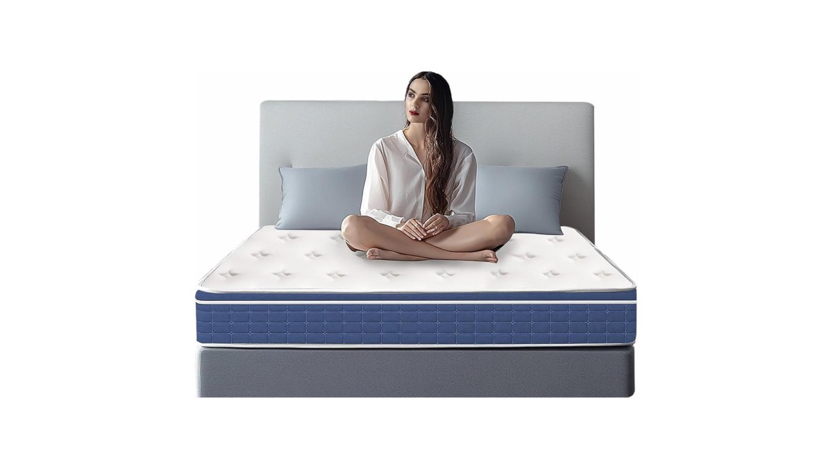 Special Mattress Queen Size Mattres Blue-White King Size