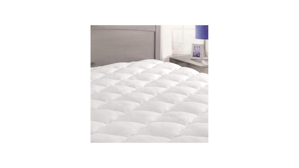 ExceptionalSheets Rayon from Bamboo Mattress Pad Fitted