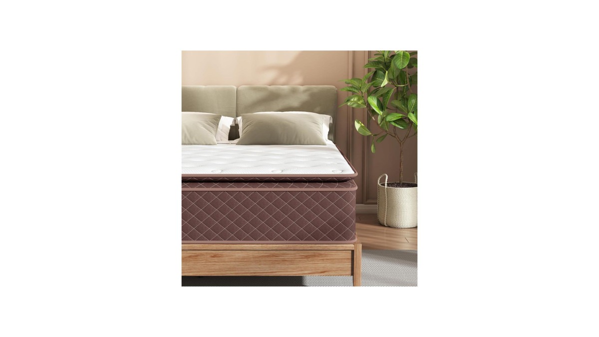 Swbvs Queen Mattress, 14 Inch Pillow Top Queen – Complete