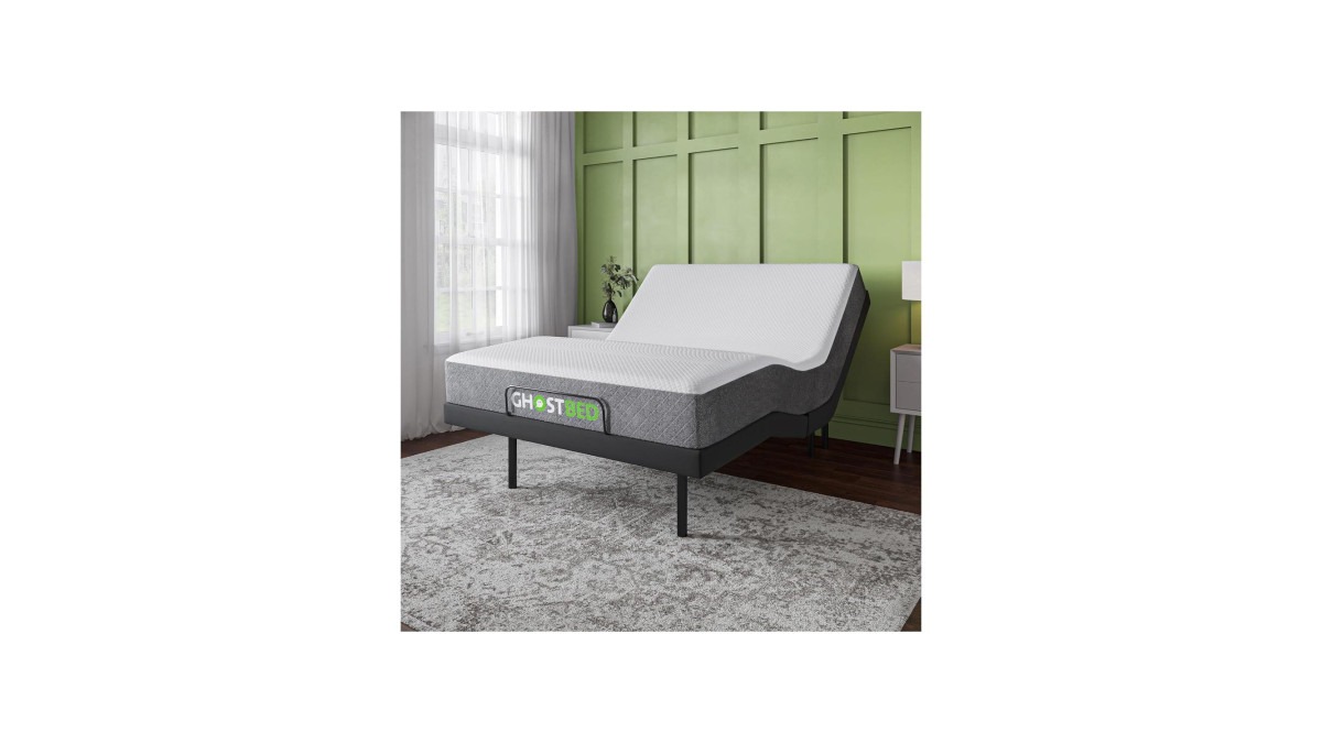 GhostBed Queen Custom Adjustable Power Base 11 Inch