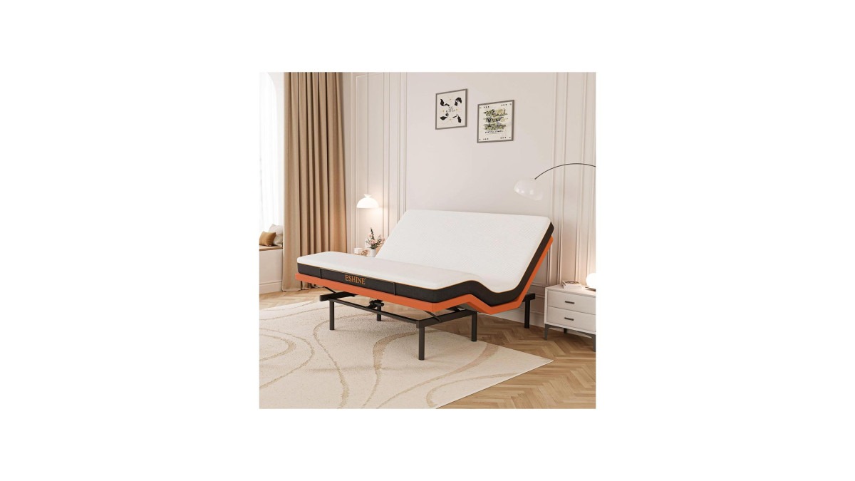 ESHINE King Adjustable Bed Mattress + 8 Inch: Detailed