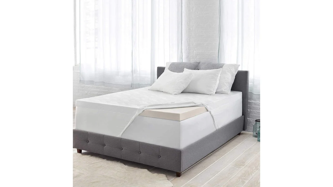 Novaform LURAcor Support 3″ Foam Mattress Topper, Full