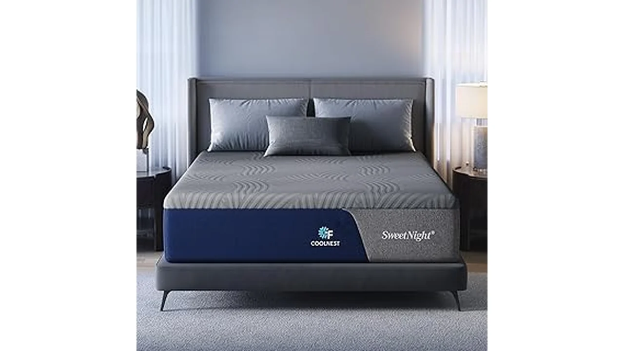 The image shows a comfortable bed with a mattress, representing the Best 31 Mattress Europe selections.