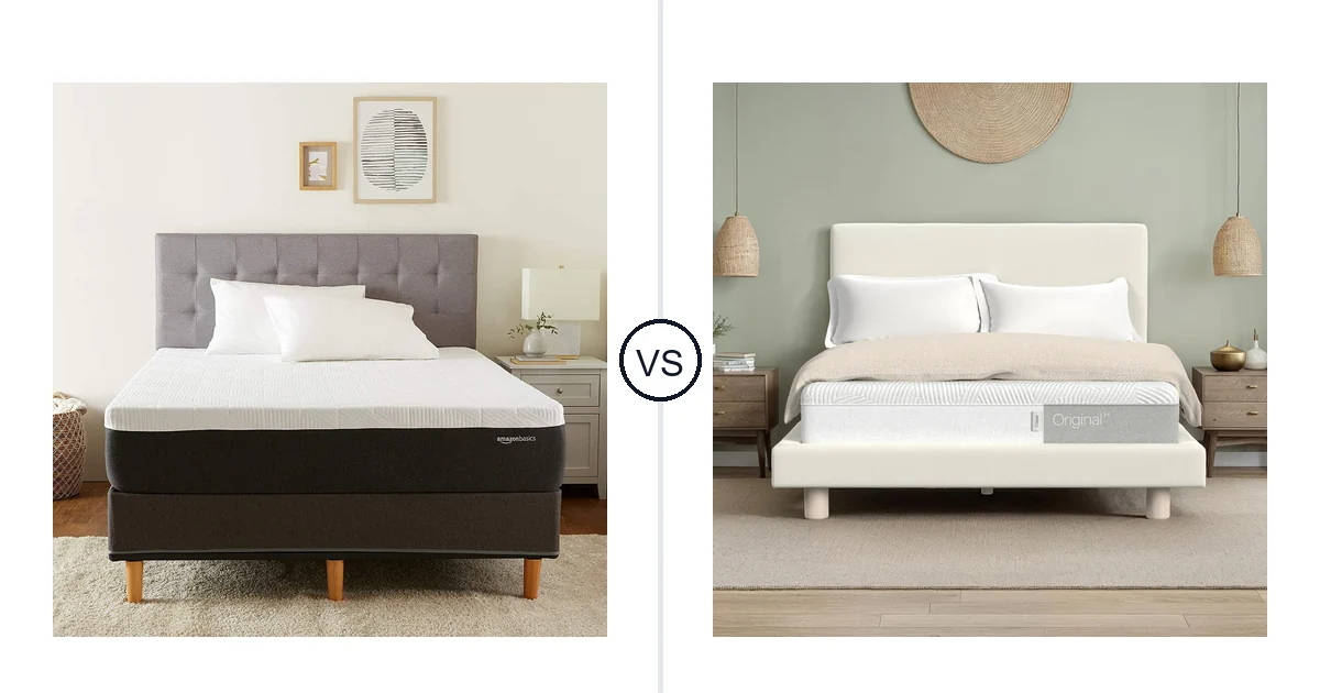 Amazon Basics Full vs Casper Queen: Mattress Comparison (Key