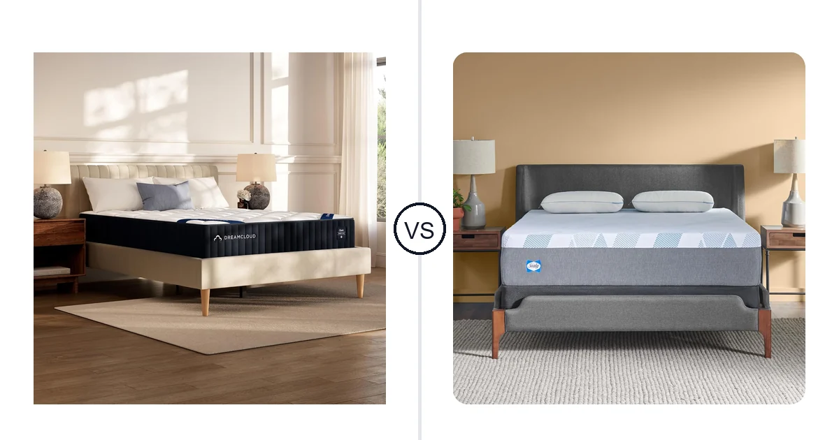 Comparison of DreamCloud Full and Sealy Queen