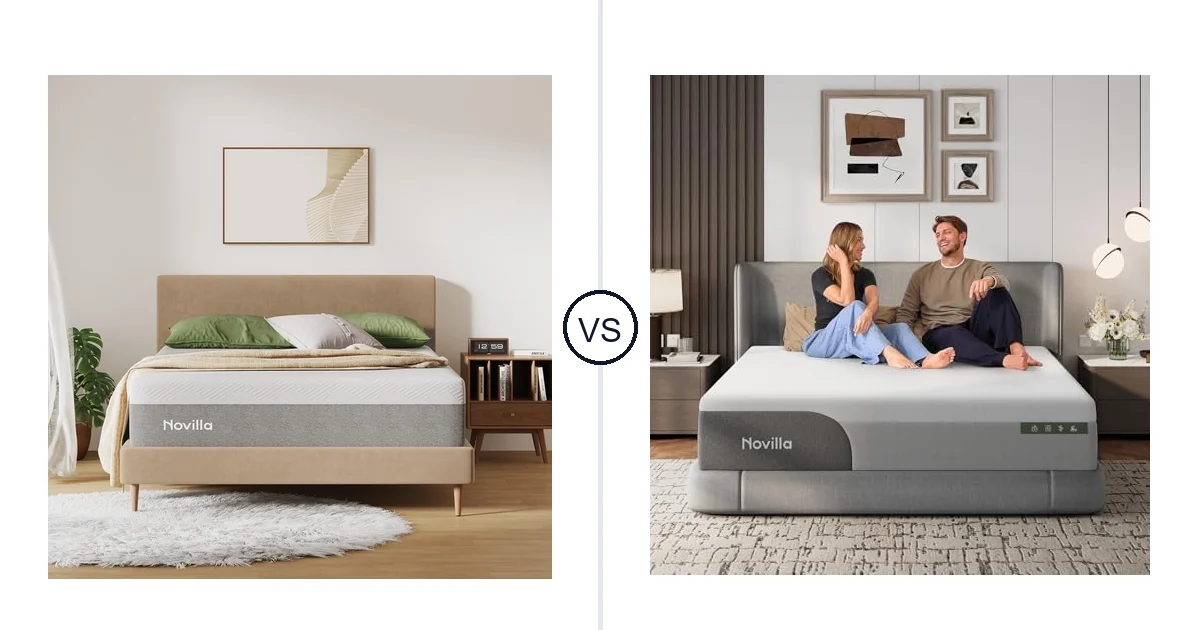 Novilla Queen (U.S.) vs Novilla Queen: Memory Foam Mattress