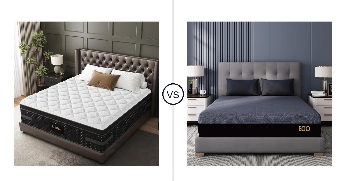 UniPon Queen vs MLILY King: Mattress Comparison