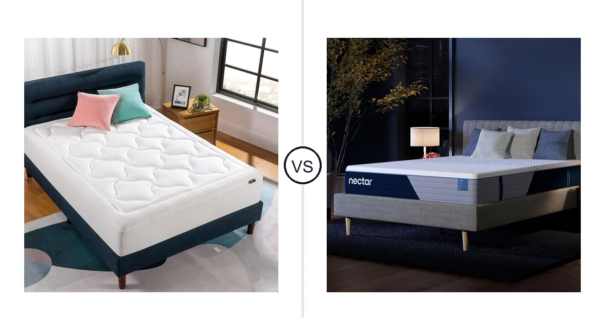 Zinus Queen vs Nectar Queen: Mattress Comparison (Key Differences)