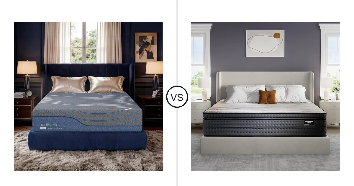 BODIPEDIC King vs Suiforlun King: Which Mattress Should You Buy?