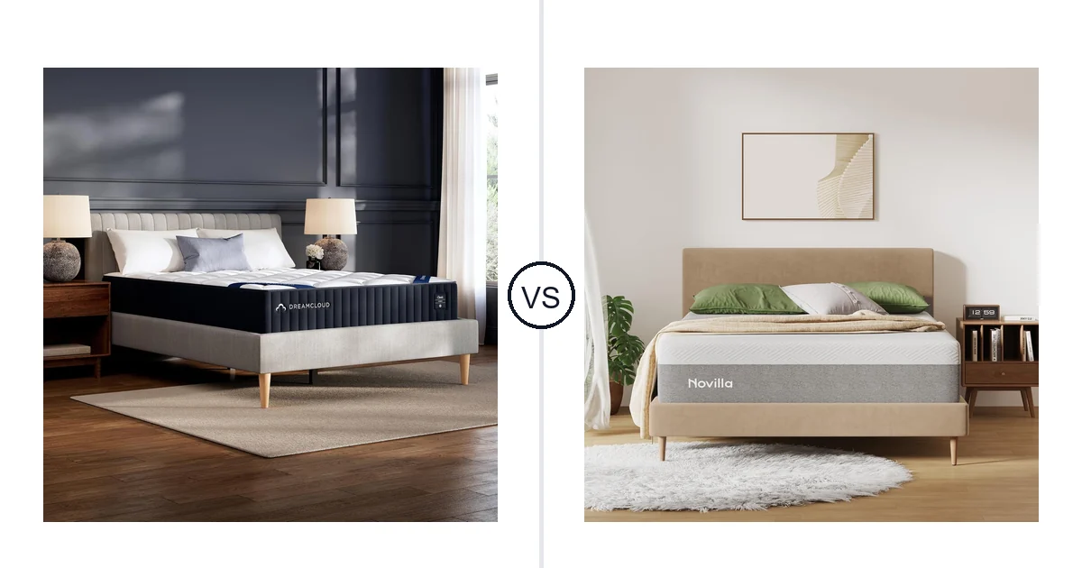 DreamCloud Full vs Novilla Queen: Mattress Comparison