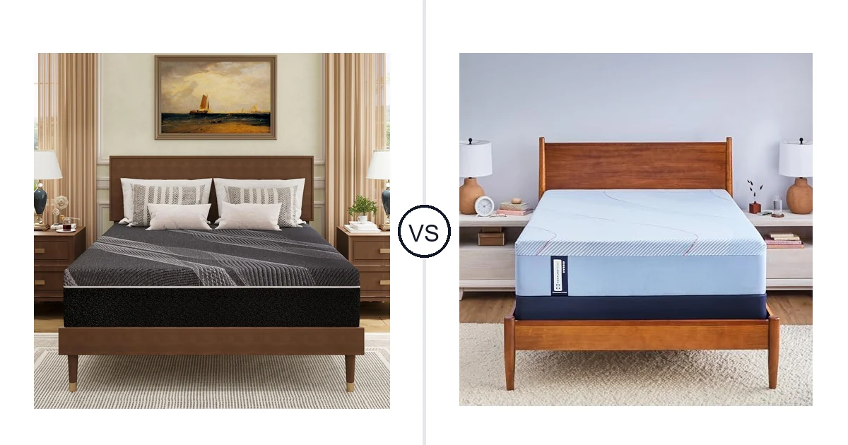 Comparison of Dyonery Queen (U.S. Standard) and Sealy Queen