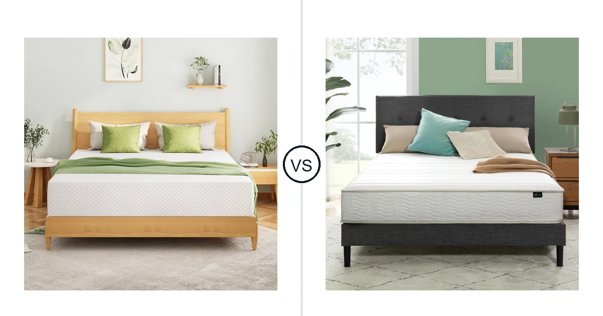 EGOHOME King vs Zinus Full: Mattress Comparison