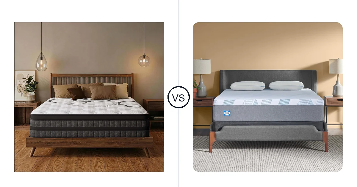 Luxysea Full vs Sealy King: Mattress Comparison (Key Differences)