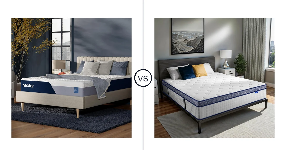 Nectar Queen vs BURFLY1977 Full: Mattress Comparison (Key Differences)