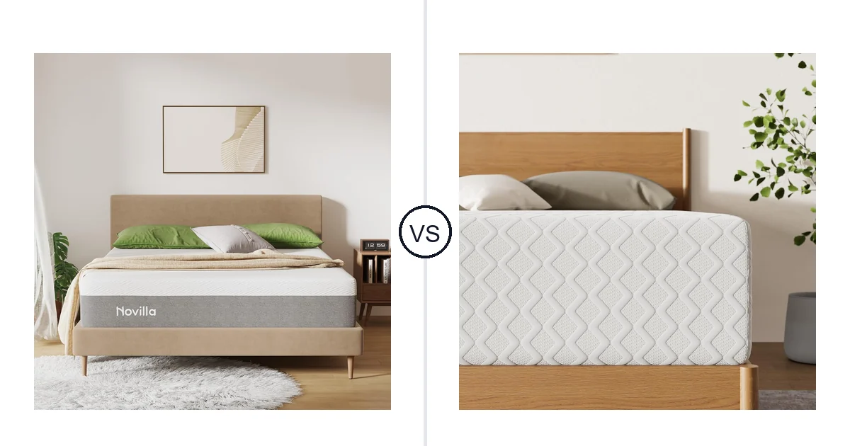 Novilla King (Small Box) vs Ashley Mattress: Best for Your Needs