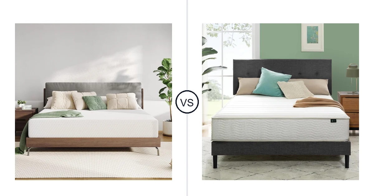 Novilla Queen vs Zinus Queen: Mattress Comparison (Key Differences)