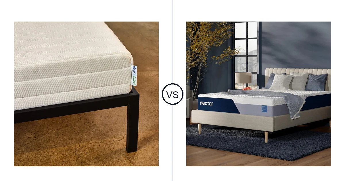 Sleep on Latex Twin XL vs Nectar California King Mattress Comparison