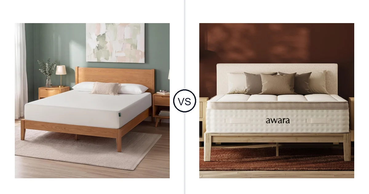 Zinus Queen vs AWARA Queen: Mattress Comparison (Key Differences)