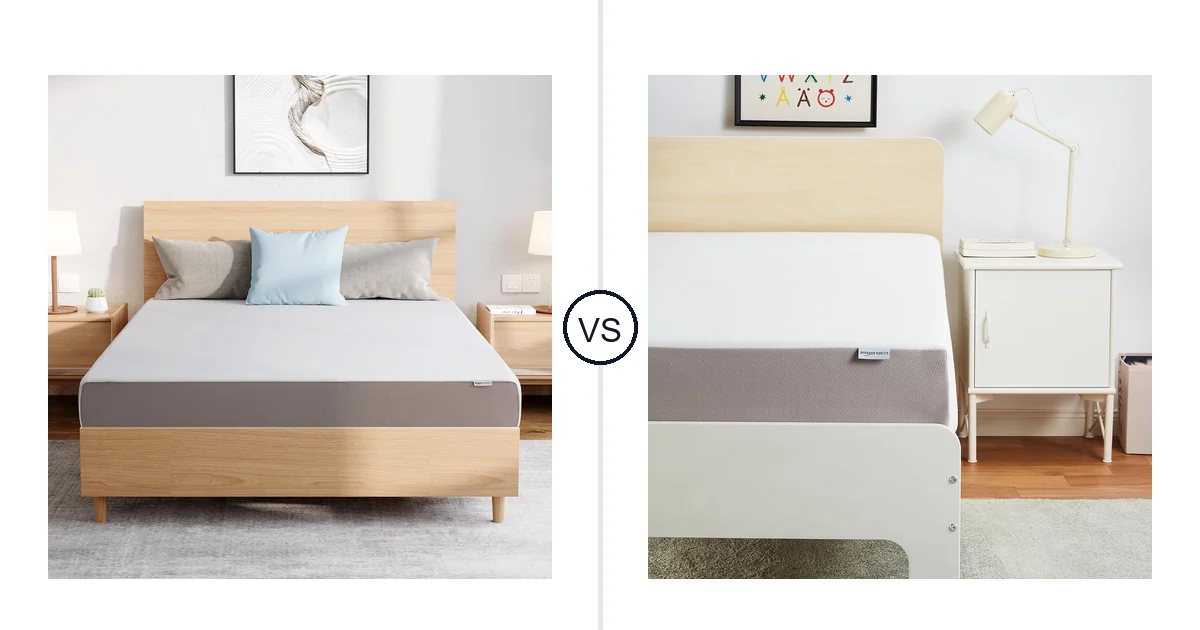 Amazon Basics Queen vs Amazon Basics Twin: Best Memory Foam Mattress