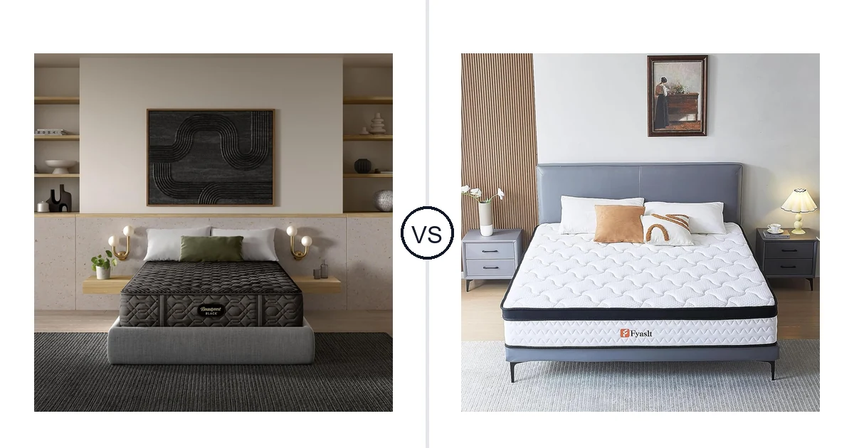 Beautyrest Queen vs Fyaslt Queen: Mattress Comparison (Key