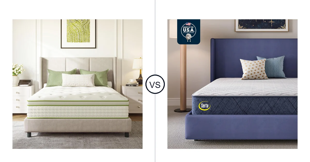 Emerspring Queen vs Serta Full: Mattress Comparison