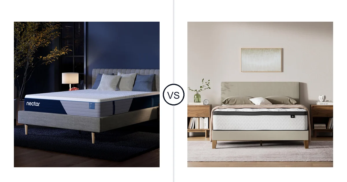 Nectar Queen vs Signature Design by Ashley Mattress: Best for Your