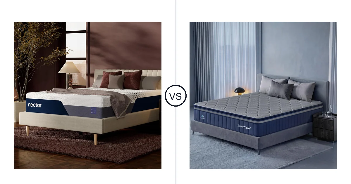 Nectar Queen vs Sweetnight King: Mattress Comparison