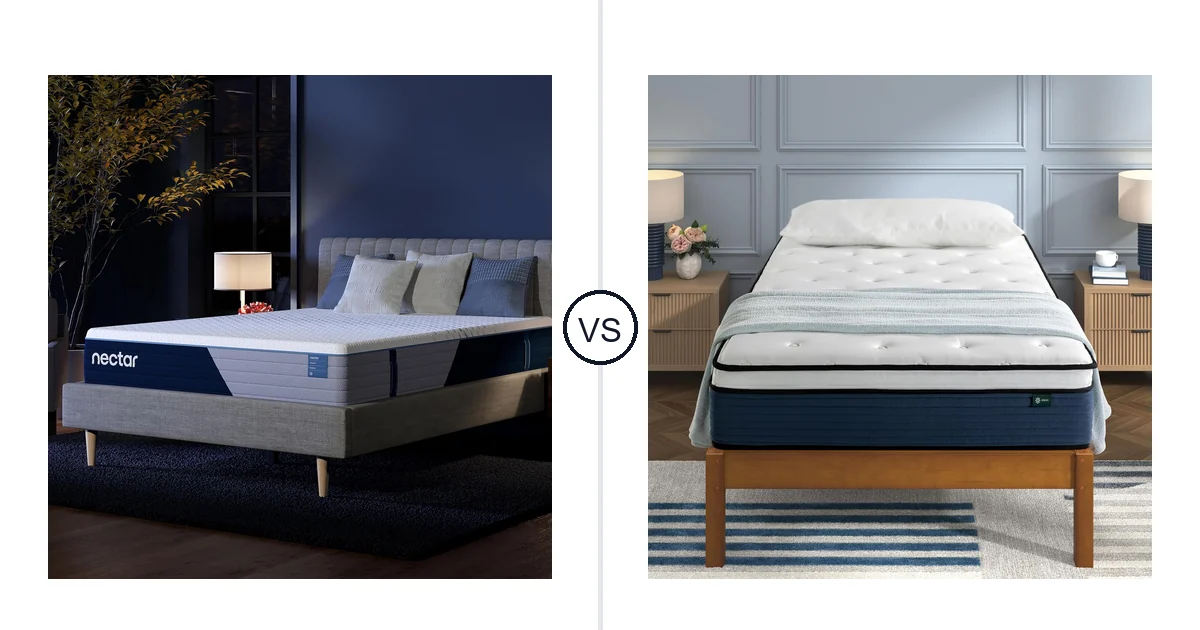 Nectar Queen vs Zinus Twin: Mattress Comparison (Key Differences)