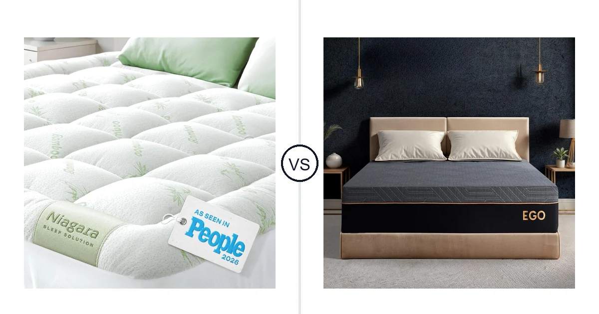 Niagara Sleep Solution Queen vs MLILY Queen: Mattress Topper