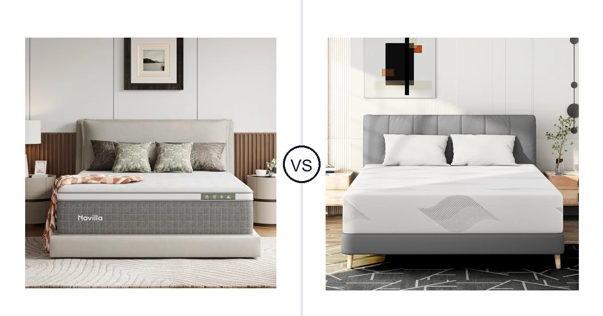 Novilla King vs KOW Queen: Mattress Comparison