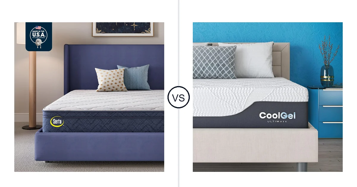 Serta Queen vs COOL GEL King: Best Mattress for Your Needs