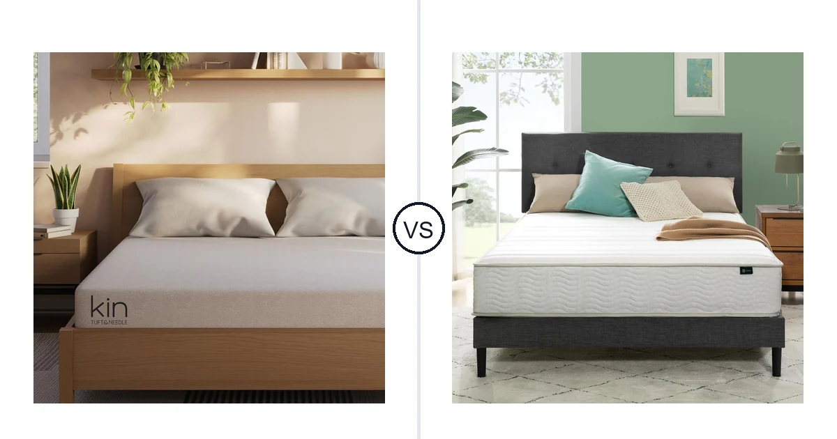 Tuft & Needle Full vs Zinus Queen: Mattress Comparison (Key