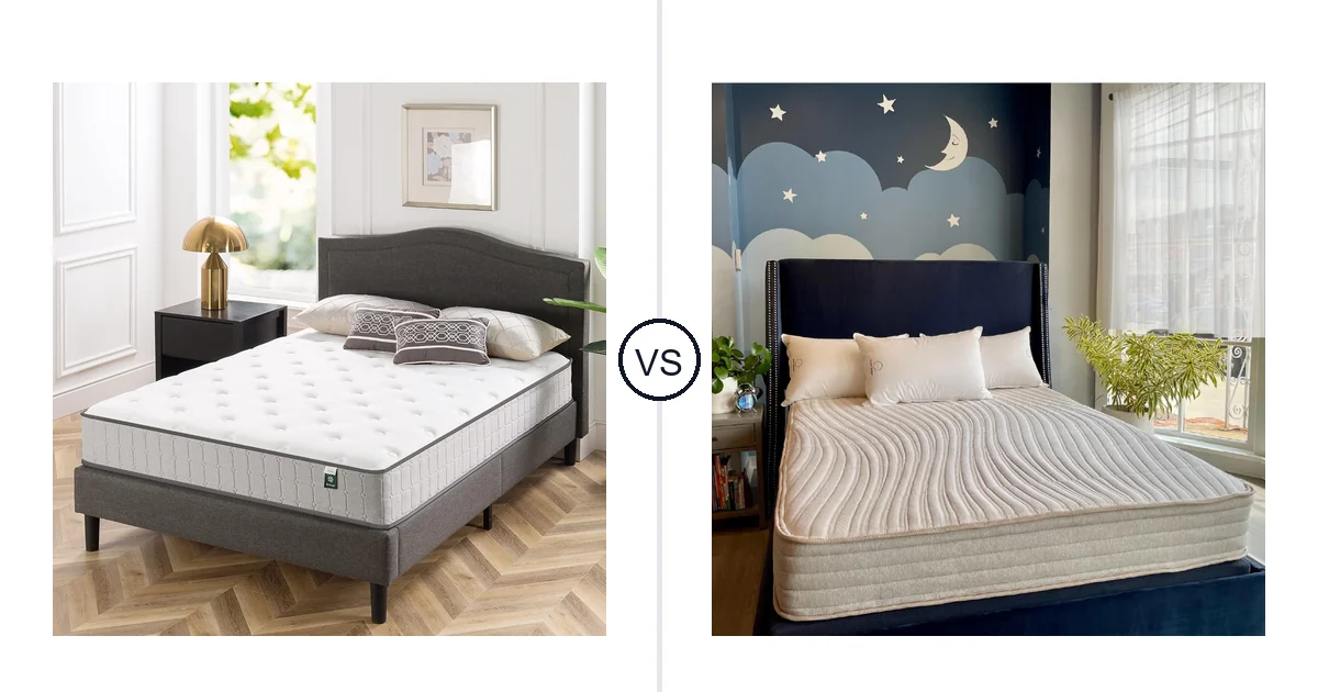 Zinus Full vs Ethical Mattress Co Twin: Mattress Comparison (Key