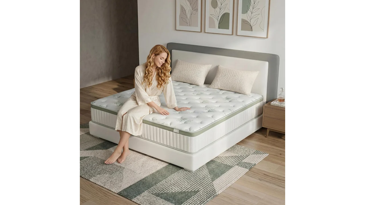 Queen Size Mattress 12 Inch, Medium Firm Memory – In-Depth