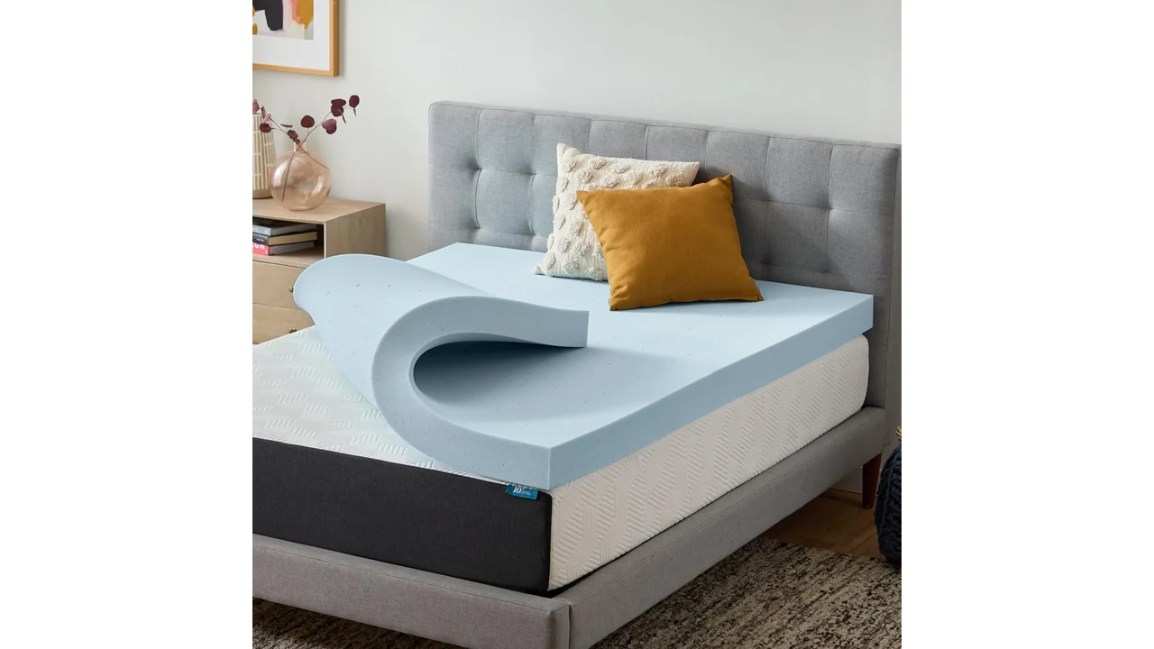 Lucid 4 Inch Memory Foam Mattress Topper, Twin XL: Honest